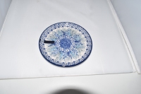 Cake dish Delphinium Bunzlau Castle